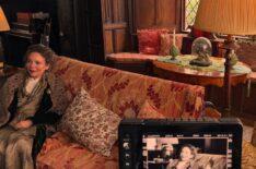 Olivia Colman behind the scenes of 'Only Murders in the Building' Season 6