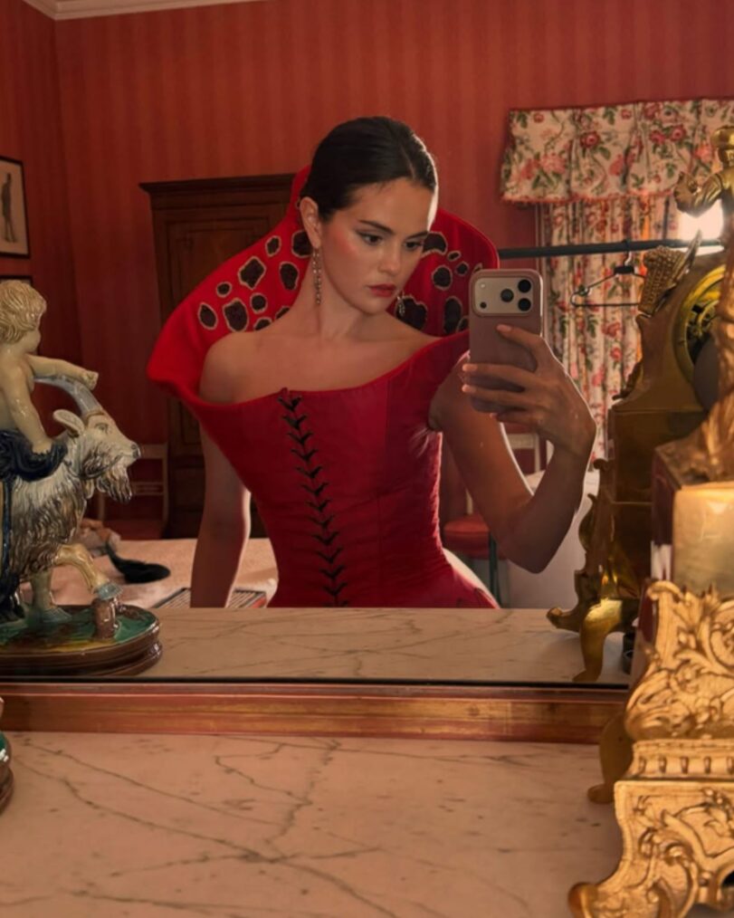 Selena Gomez behind the scenes of 'Only Murders in the Building' Season 6