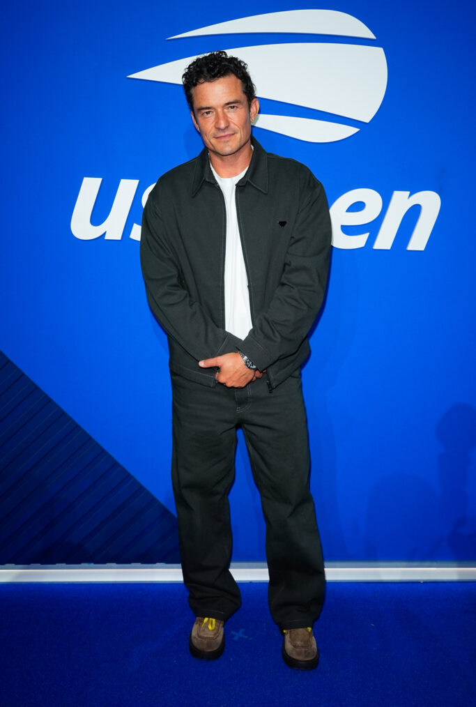 Orlando Bloom attends The 2026 US Open Tennis Championships - Day 1, on August 30, 2026