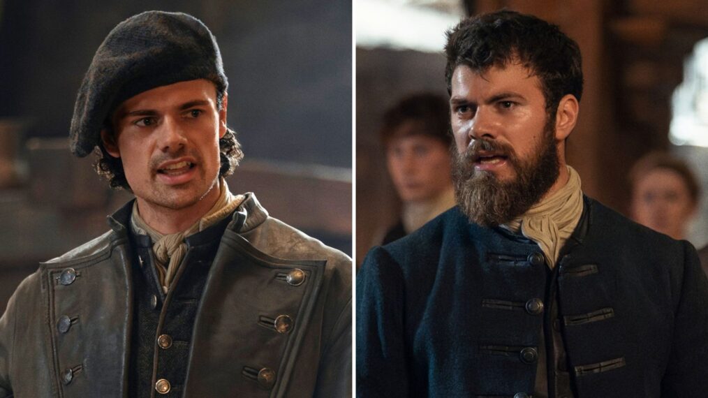 Jamie Roy and Sam Retford in 'Outlander: Blood of My Blood' Season 2