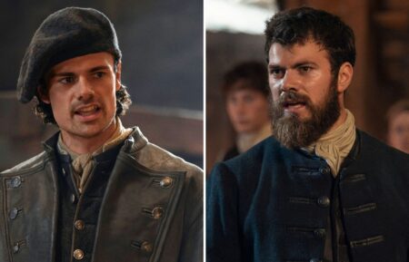 Jamie Roy and Sam Retford in 'Outlander: Blood of My Blood' Season 2