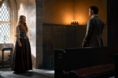 Harriet Slater and Seamus McLean Ross in 'Outlander: Blood of My Blood' Season 2
