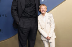 Peter Claffey and Dexter Sol Ansell attend the 78th Primetime Emmy Awards