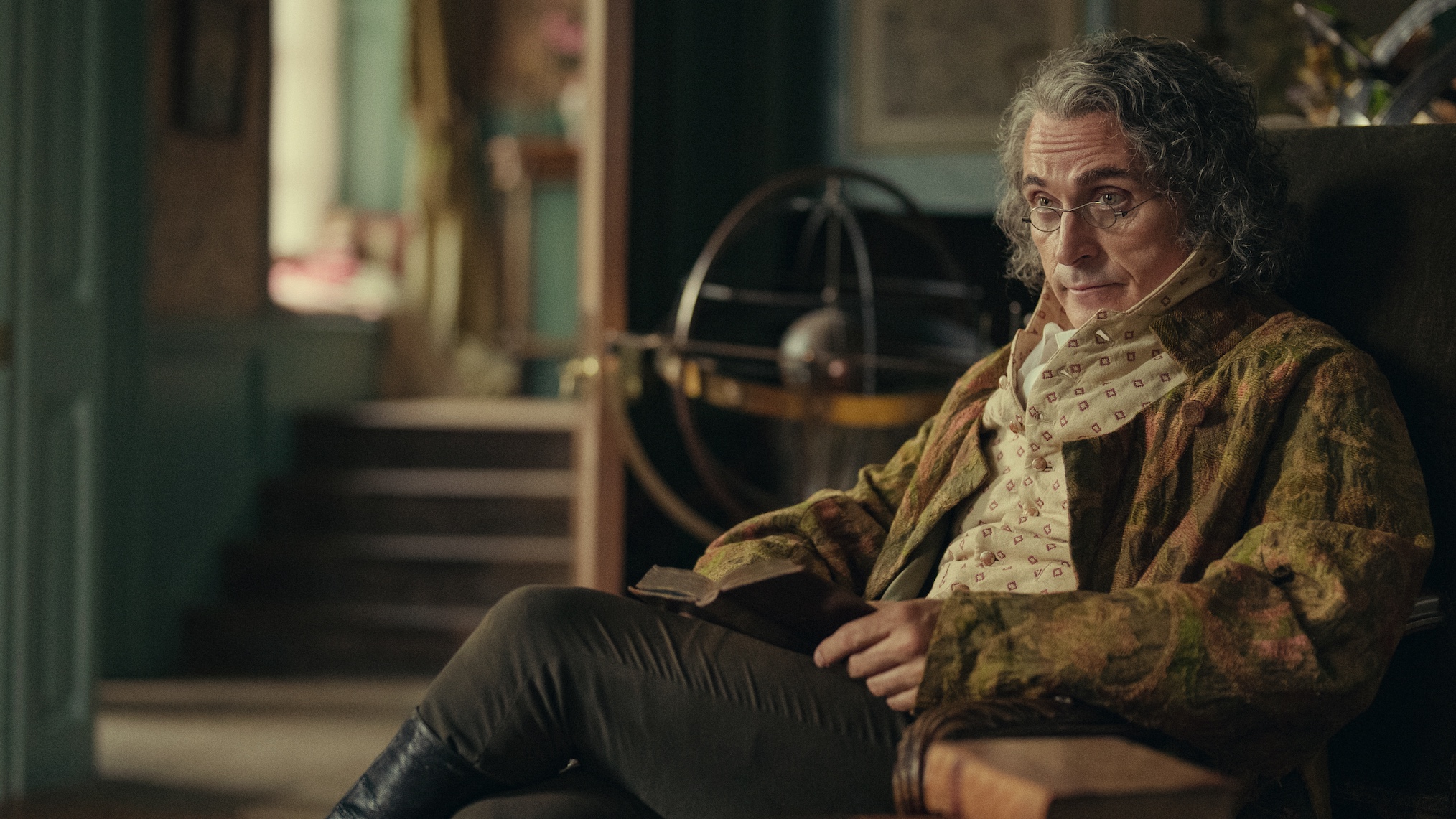 Rufus Sewell as Mr. Bennet in 'Pride and Prejudice'