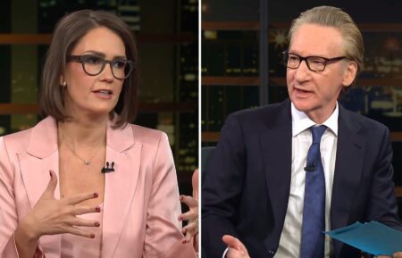 Jessica Tarlov and Bill Maher on 'Real Time With Bill Maher' on September 18, 2026
