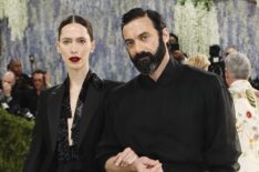 Rebecca Hall and Morgan Spector attend the 2026 Met Gala celebrating 'Costume Art' at the Metropolitan Museum of Art on May 04, 2026 in New York City.