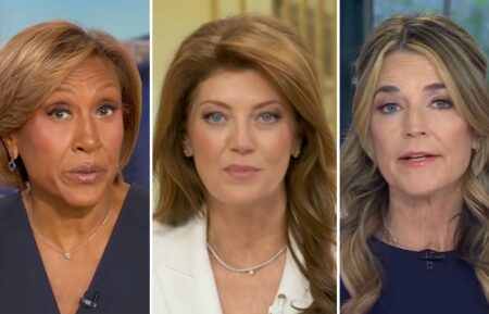 Robin Roberts, Norah O'Donnell, Savannah Guthrie