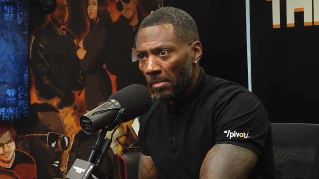 Ryan Clark speaking on the Power 105.1 show 'The Breakfast Club'