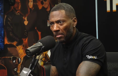 Ryan Clark speaking on the Power 105.1 show 'The Breakfast Club'