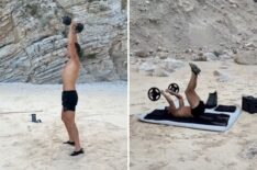 Ryan Seacrest Fans Have One Question About His Shirtless Beach Workout