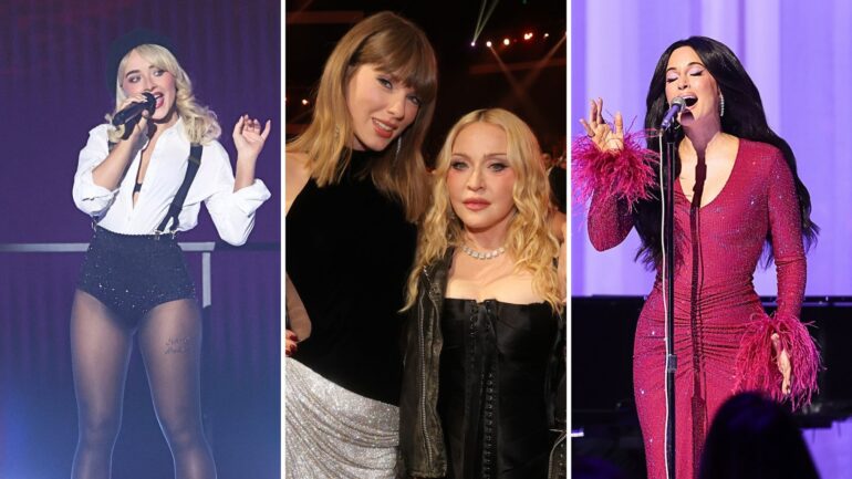Sabrina Carpenter, Taylor Swift, Madonna, Kacey Musgraves