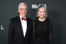 Sam Waterston and Lynn Louisa Woodruff attend the Museum of Modern Art Film Benefit presented by CHANEL at the Museum of Modern Art on December 08, 2022 in New York City.