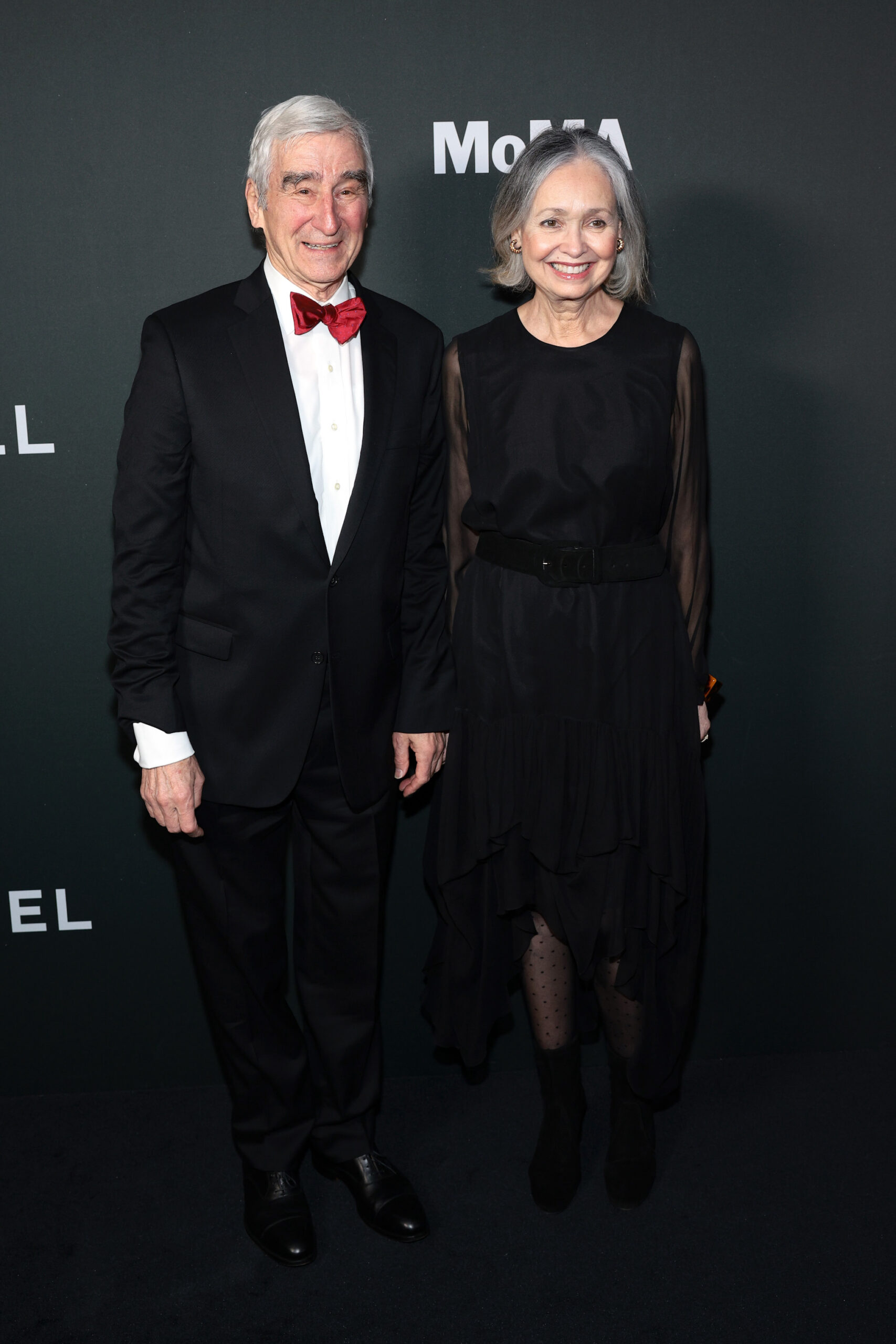 Sam Waterston and Lynn Louisa Woodruff attend the Museum of Modern Art Film Benefit presented by CHANEL at the Museum of Modern Art on December 08, 2022 in New York City.