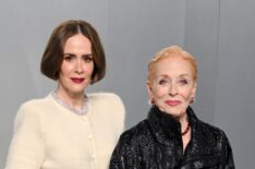 Sarah Paulson and Holland Taylor attend the 2026 Vanity Fair Oscar Party hosted by Mark Guiducci at Los Angeles County Museum of Art on March 15, 2026 in Los Angeles, California.