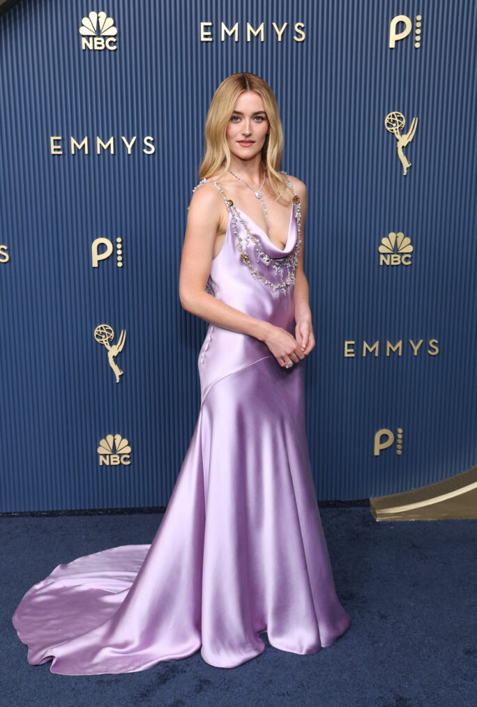 Pictured: Sarah Pidgeon arrives to the 78th Primetime Emmy Awards