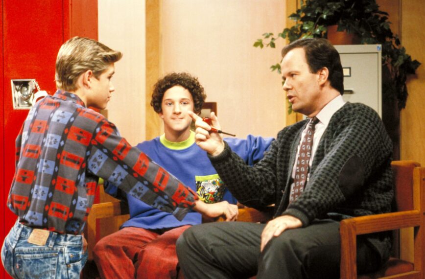 Mark-Paul Gosselaar, Dustin Diamond, Dennis Haskins on Saved by the Bell