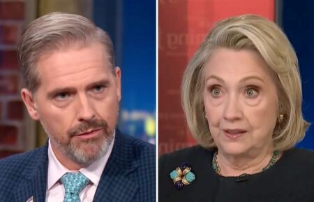 Scott Jennings and Hillary Clinton