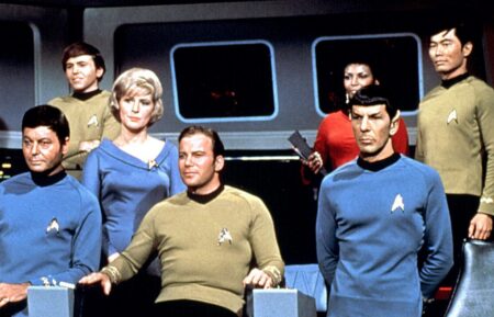 STAR TREK, James Doohan, DeForest Kelley, Walter Koenig, Majel Barrett, William Shatner, Nichelle Nichols, Leonard Nimoy, George Takei, 1966-1969