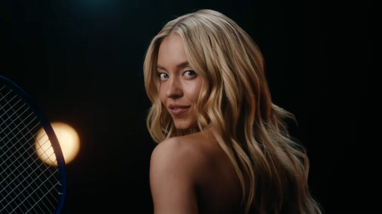 Sydney Sweeney in a Novig ad