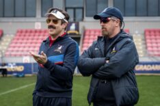 Jason Sudeikis and Brendan Hunt in 'Ted Lasso' Season 4