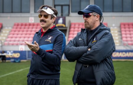 Jason Sudeikis and Brendan Hunt in 'Ted Lasso' Season 4