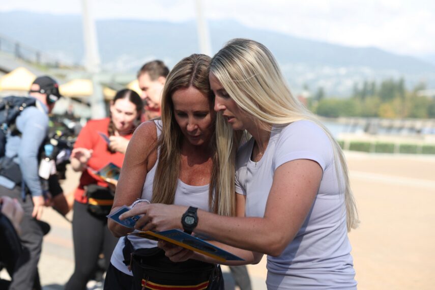Ann-Marie Tejcek and Riley Tejcek in 'The Amazing Race'