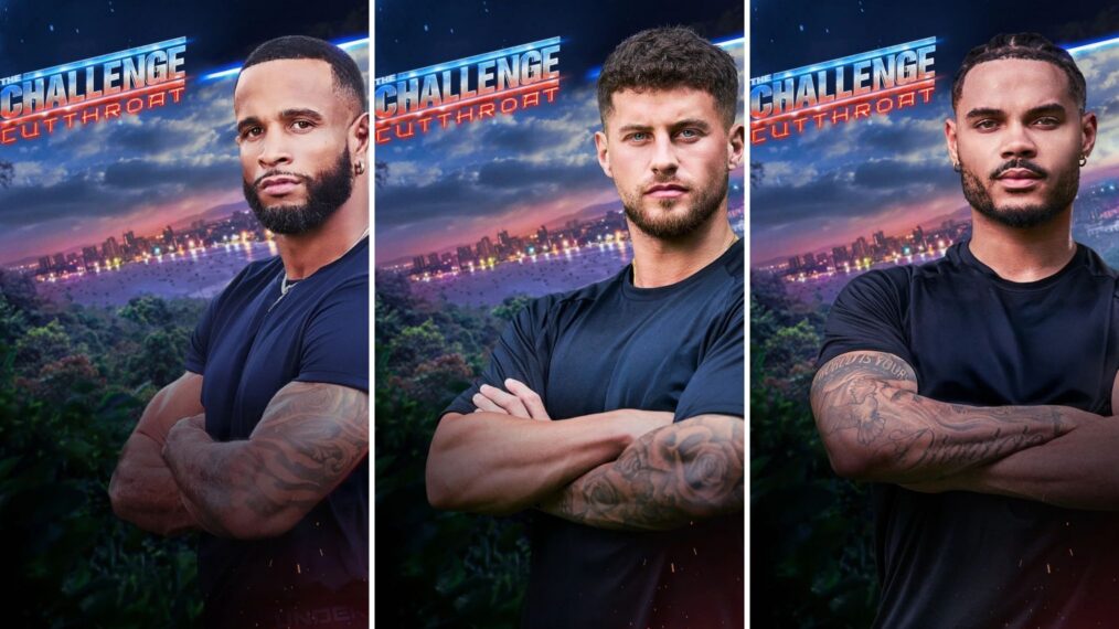 Nelson Thomas, Josh Goldstein, and Leo Dionicio of 'The Challenge'