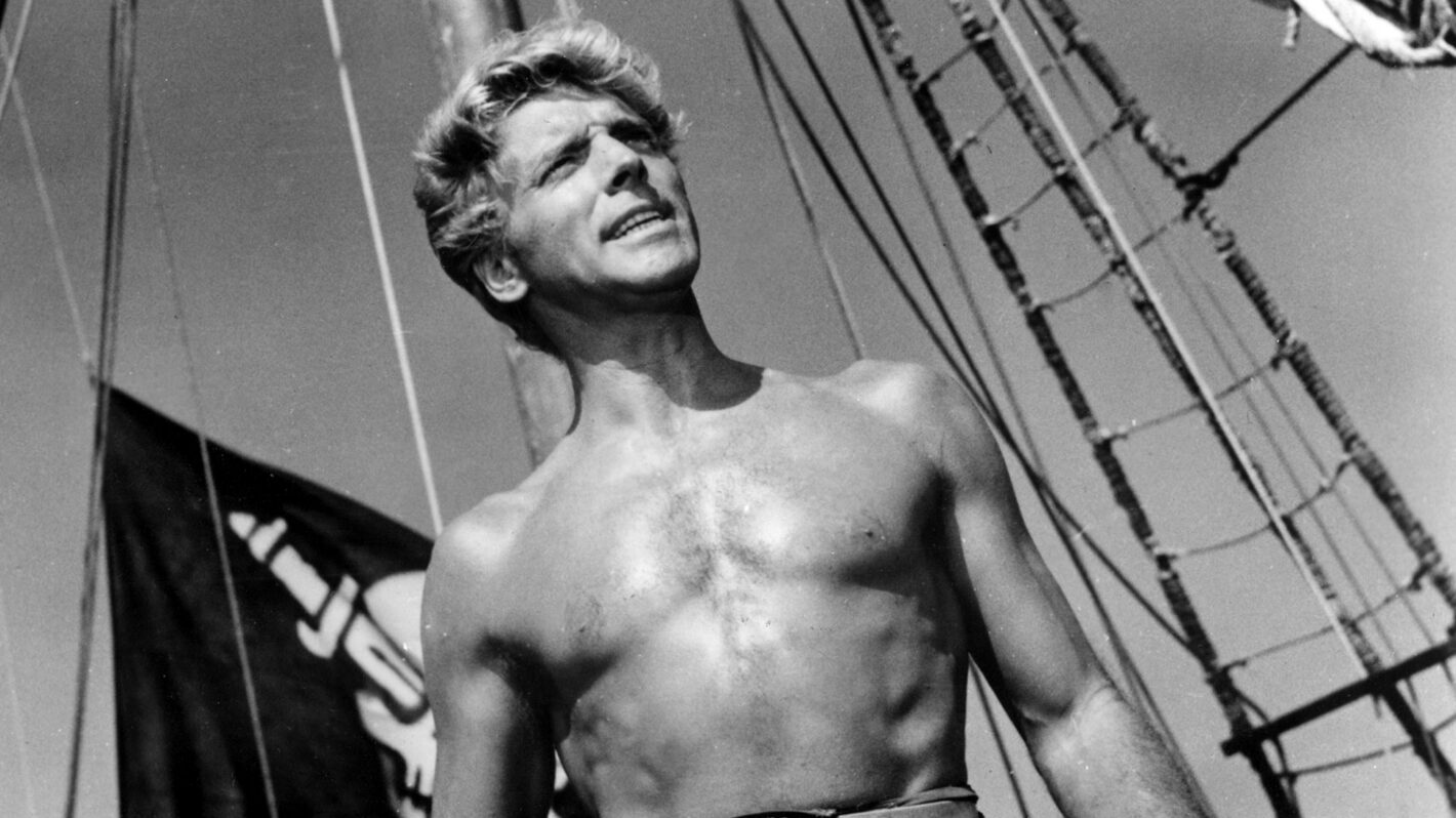 Burt Lancaster in The Crimson Pirate