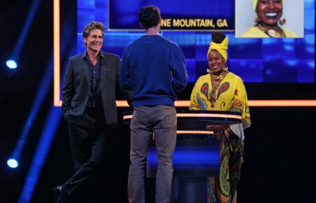 THE FLOOR: Rob Lowe in the Special Season Premiere “100 Champions" episode of THE FLOOR airing Sunday, September 13 (8:00-9:00 PM ET/PT). THE FLOOR will have it's time period premiere on Wednesday Sept 23 (8:00-9:00 PM ET/PT) on FOX.
