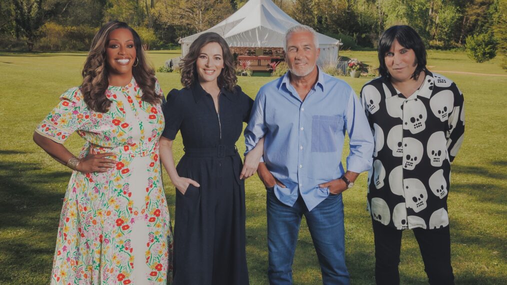 the cast of 'The Great British Baking Show'