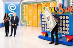 'Episode 1205L' -- Coverage of the CBS Original Daytime Series THE PRICE IS RIGHT, scheduled to air on the CBS Television Network. Pictured: Drew Carey and Devin Goda.