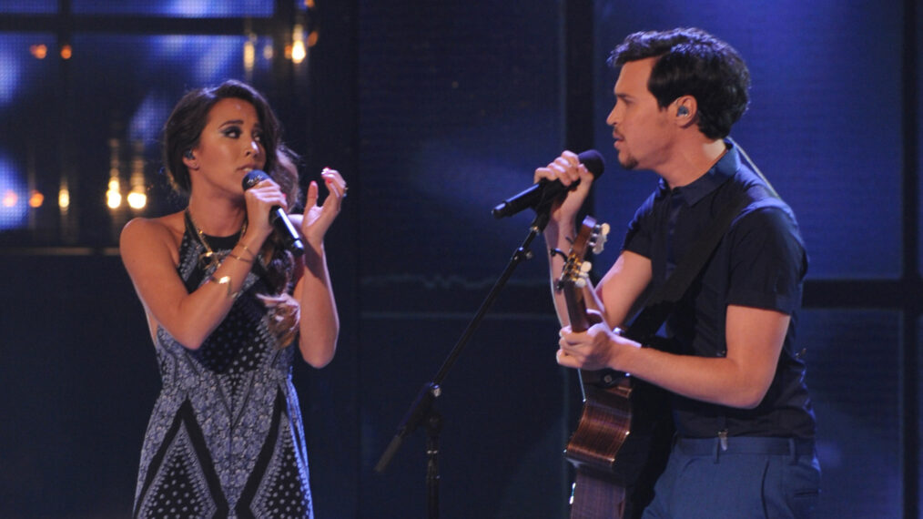 Alex & Sierra performing on 'The X Factor USA'