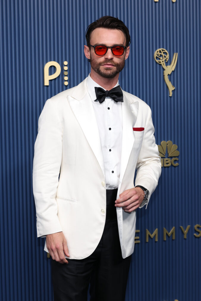 Thomas Doherty attends the 78th Primetime Emmy Awards at Peacock Theater