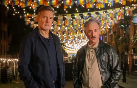 David Morrissey and Alan Cumming in 'Tip Toe' Episode 4