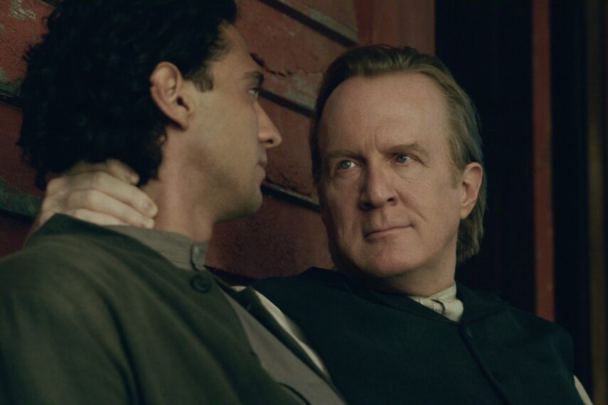 Costa D'Angelo as Adolescent Adam, Tracy Letts as Cyrus Trask in 'East of Eden'