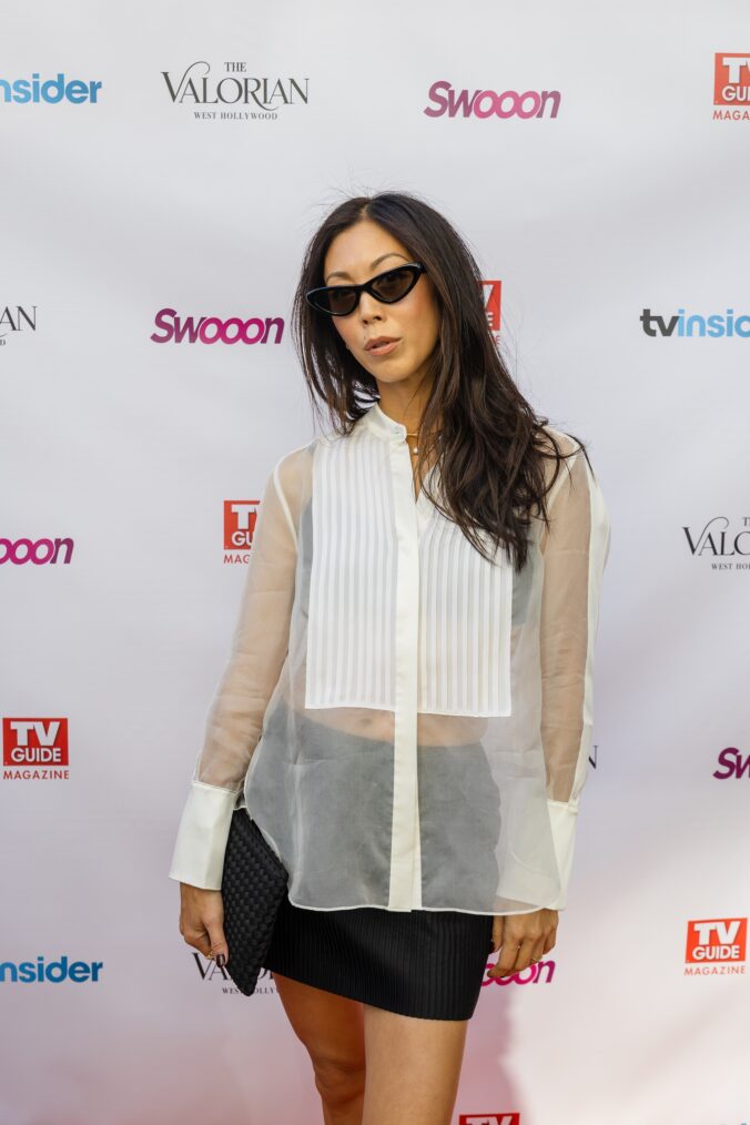 Brittany Ishibashi attends TV Guide Magazine presents: Producers’ Evening at White Rabbit Sky Lounge on September 08, 2026 in Los Angeles, California.