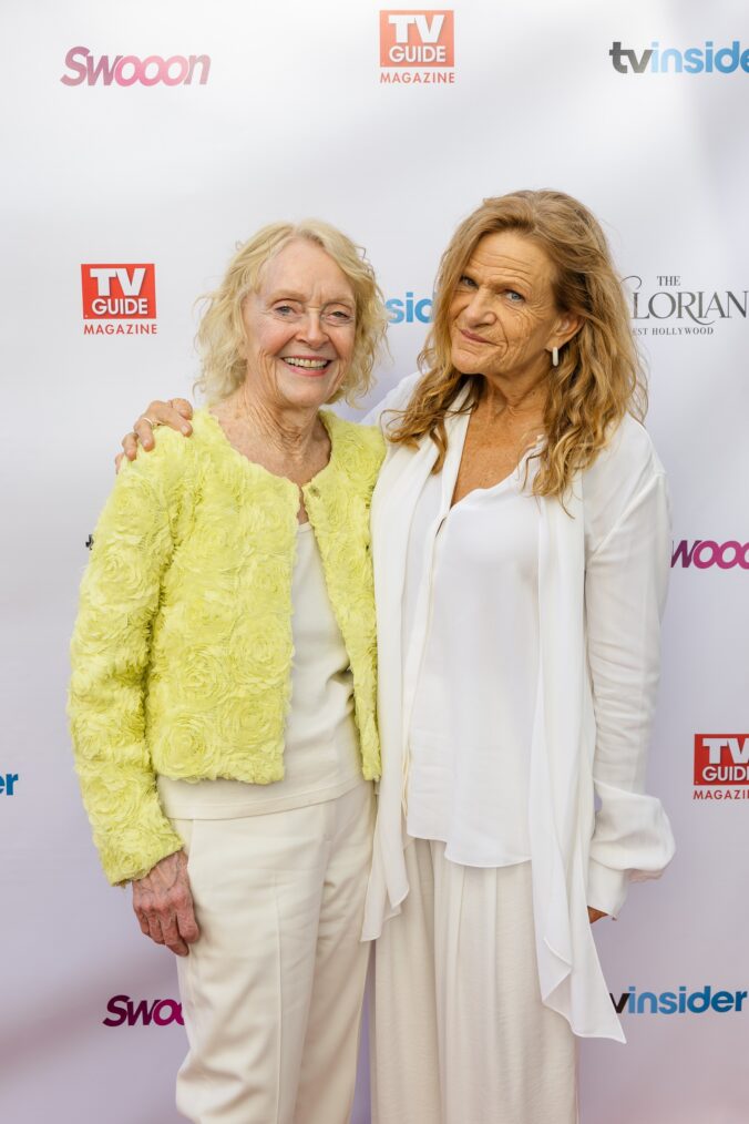 K Callan and Dale Dickey attend as TV Guide Magazine presents: Producers’ Evening at White Rabbit Sky Lounge on September 08, 2026 in Los Angeles, California.