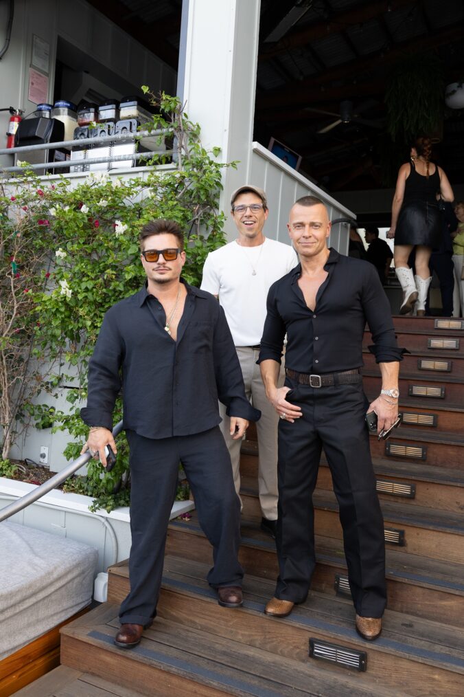 The Lawrence brothers attends TV Guide Magazine present: Producers’ Evening at White Rabbit Sky Lounge on September 08, 2026 in Los Angeles, California.