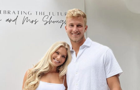 Tyler Shough and his wife Jordan