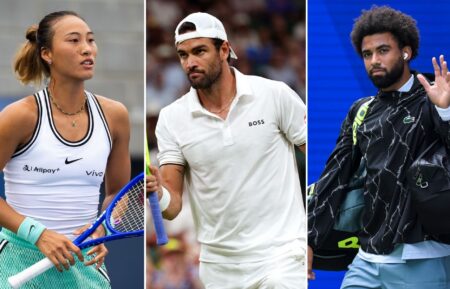 Qinwen Zheng, Matteo Berrettini, and Arthur Fils