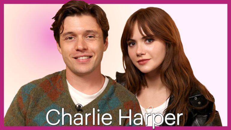 Nick Robinson and Emilia Jones