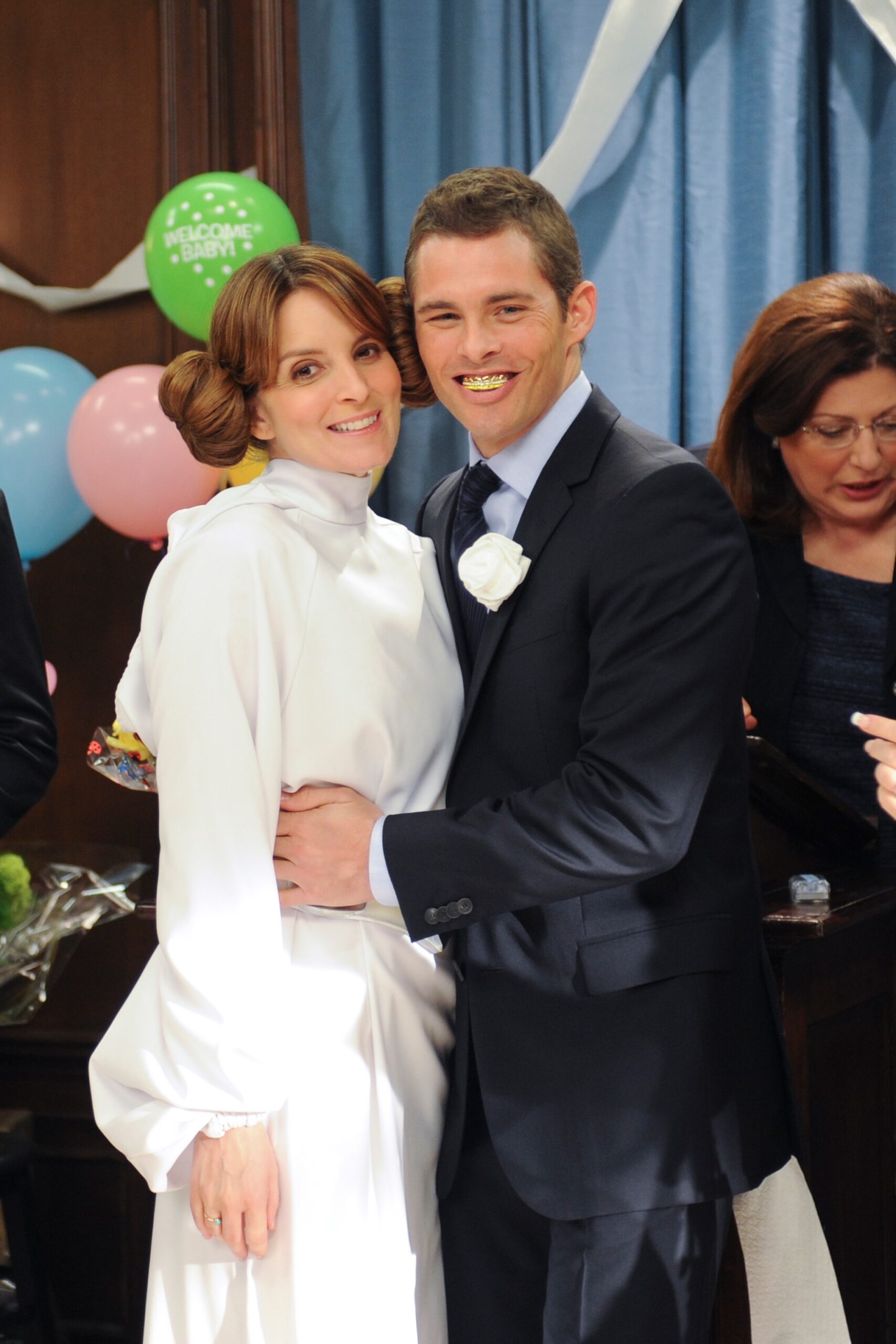 Tina Fey, James Marsden in '30 Rock'