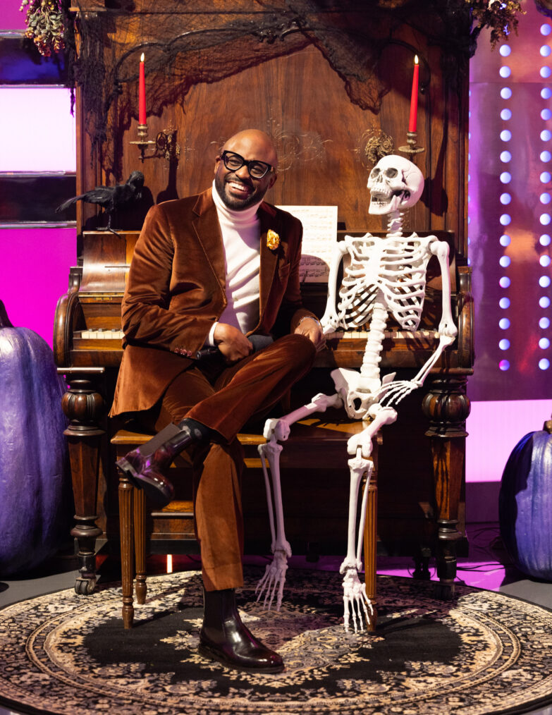 "Halloween, Episode 18013" -- Coverage of the CBS Original Series LET'S MAKE A DEAL, scheduled to air on the CBS Television Network. Pictured: Wayne Brady. Photo: Christine Bartolucci/CBS ©2026 CBS Broadcasting, Inc. All Rights Reserved.