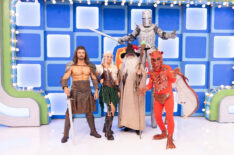 'Episode 1555, Halloween' -- Coverage of the CBS Original Series The Price is Right, scheduled to air on the CBS Television Network. Pictured: James O’Halloran, Alexis Gaube, Drew Carey, Michael Gump and George Gray. Photo: Sonja Flemming/CBS ©2026 CBS Broadcasting, Inc. All Rights Reserved.
