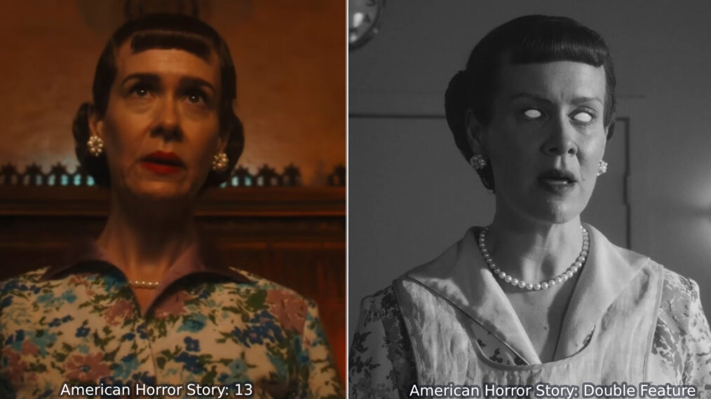 American Horror Story: 13 and American Horror Story: Double Feature, Sarah Paulson as Mamie Eisenhower