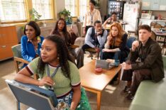 Sheryl Lee Ralph, Quinta Brunson, Janelle James, Tyler James Williams, Lisa Ann Walter, and Chris Perfetti, 'Abbott Elementary,' Season 6, Episode 2, ABC, October 14, 2026.