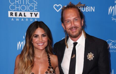 Alison Victoria and Brandt Andersen attend the 2024 Critics Choice Real TV Awards at Fairmont Century Plaza on June 15, 2024 in Los Angeles, California.