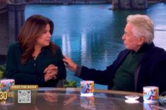 Michael Douglas Corners Ana Navarro Over Her Politics on 'The View'