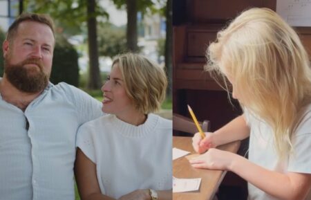 Ben Napier and Erin Napier on Season 10, Episode 9, of HGTV's 'Home Town,' March 8, 2026; One of Ben and Erin Napier's daughters, Instagram, October 4, 2026.