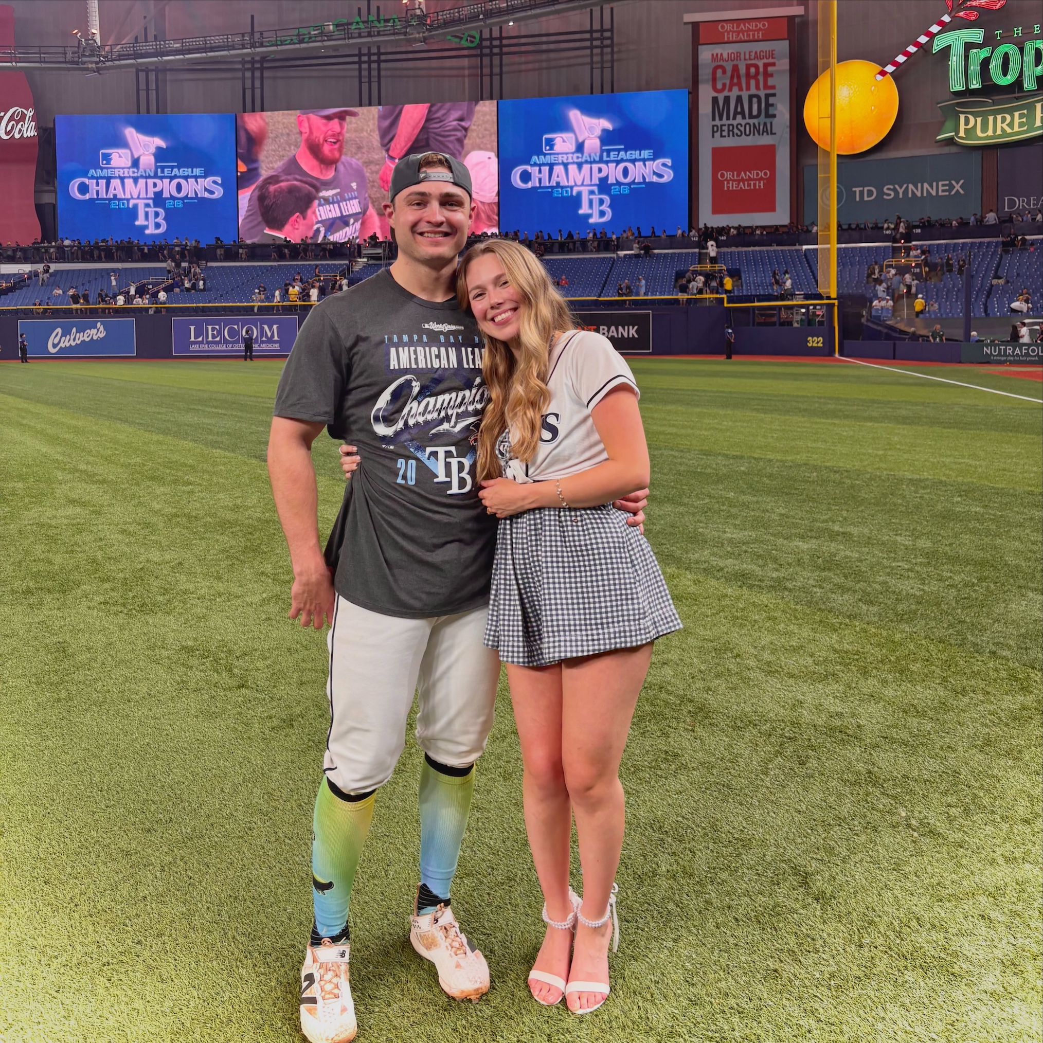 Ben Williamson and girlfriend